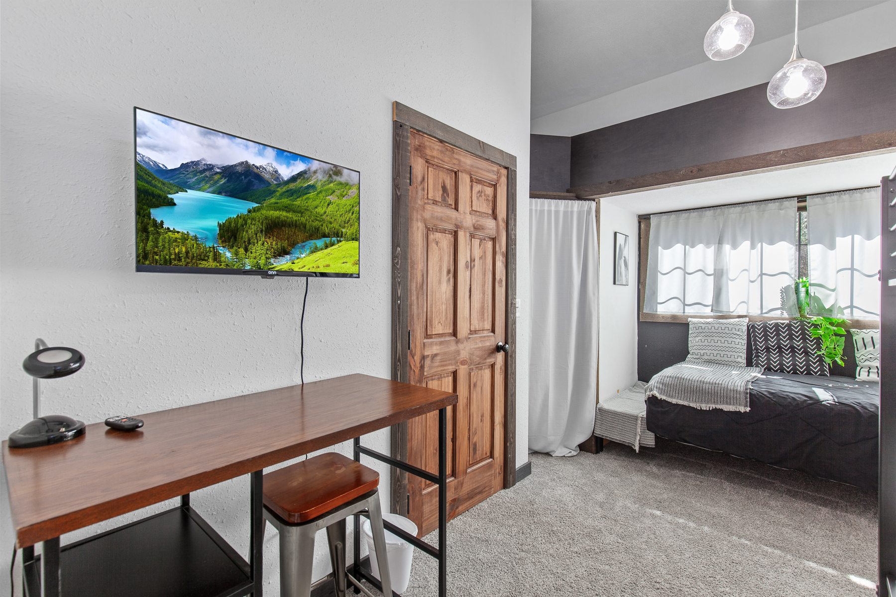 Dedicated work space.