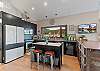 Whip up your favorite meals in this beautifully designed kitchen.