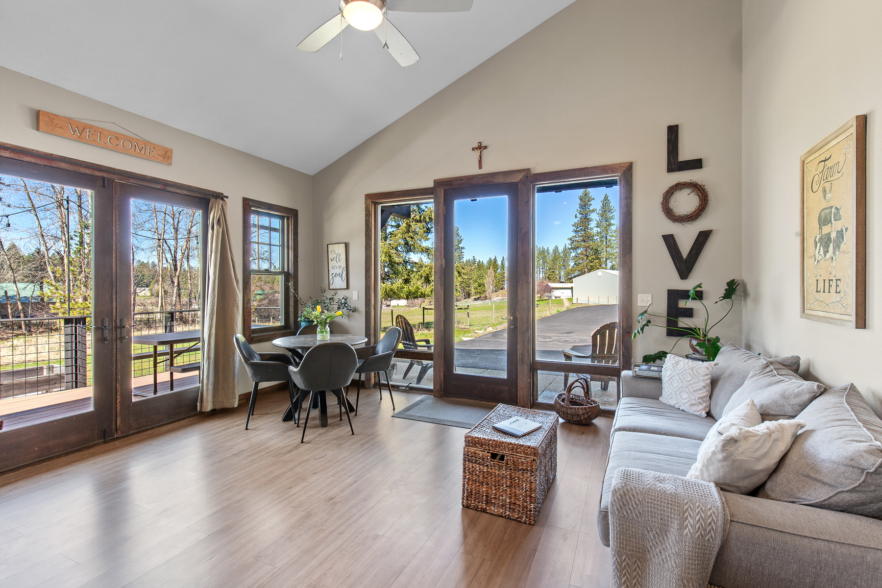 Spacious seating, natural light, views and endless comfort- welcome to your retreat.