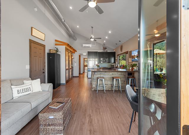 New Listing! Large Barn Home | Rustic-Chic Retreat | Hot Tub | Sauna 7