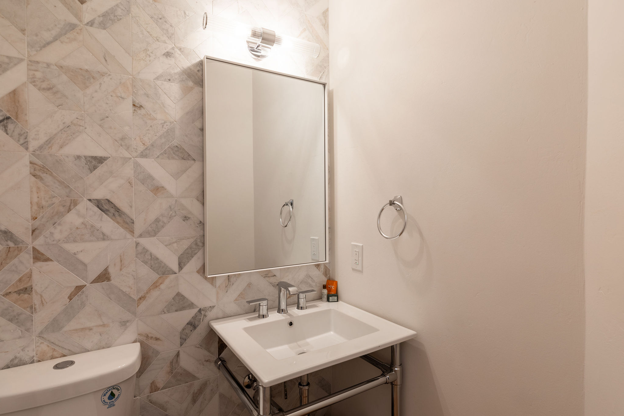 Half bath for added convenience during your stay. 