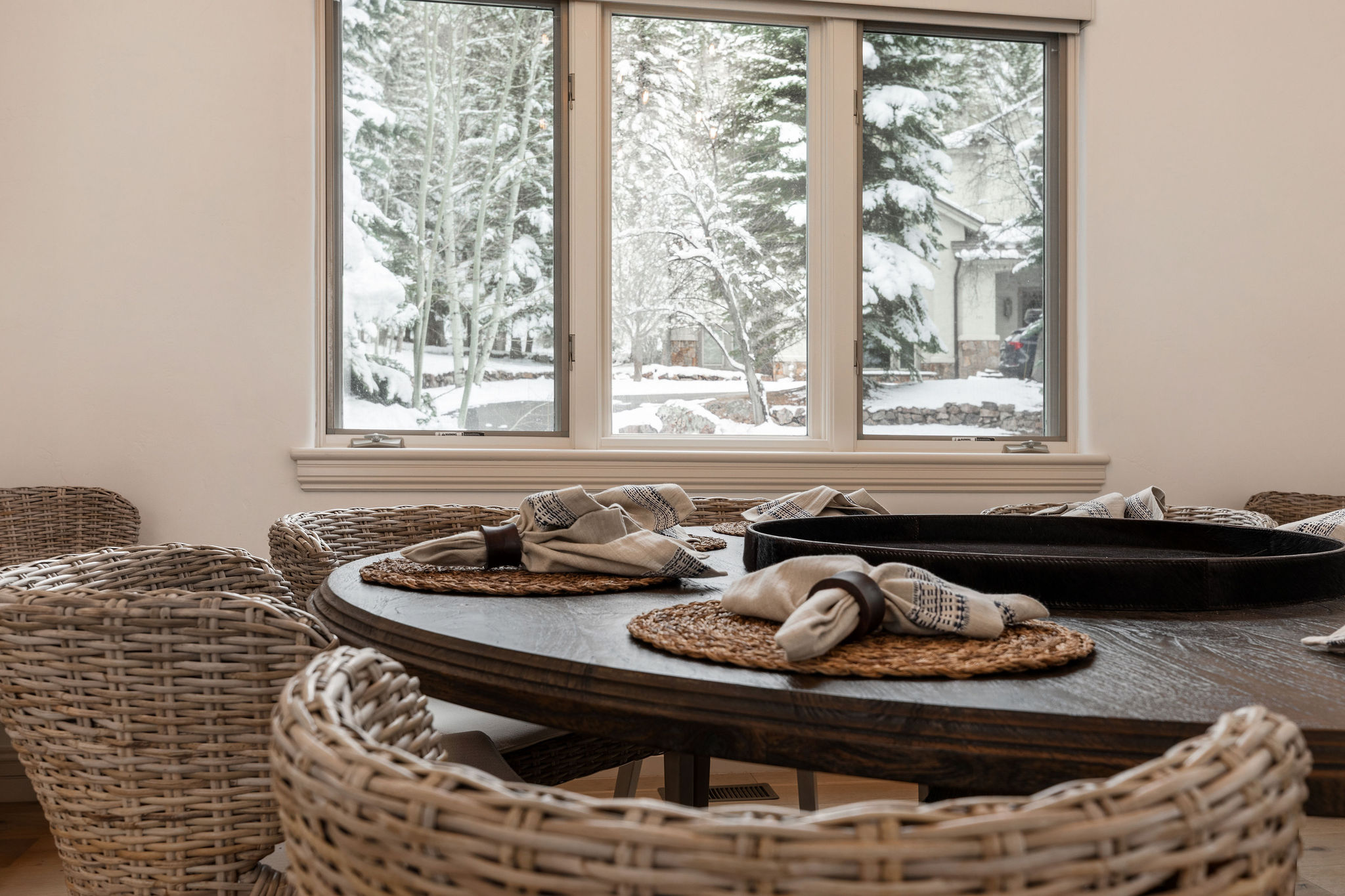 Dining space for the whole family.