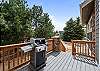 Fire up the grill on the private deck and enjoy effortless outdoor cooking in a relaxed, open-air setting.