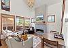 Cozy up in style- this living room is perfect for relaxation and gathering.

