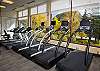Get a work out in at the community gym in the resort! 