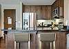 Keep the cook company while enjoying a drink or coffee. 