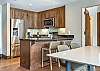 Plenty of seating in the kitchen and dining area. 