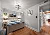 Relax and recharge in this cozy queen bedroom retreat.