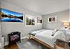 Your private retreat—king bed, soft linens, and a Smart TV for laid-back evenings.