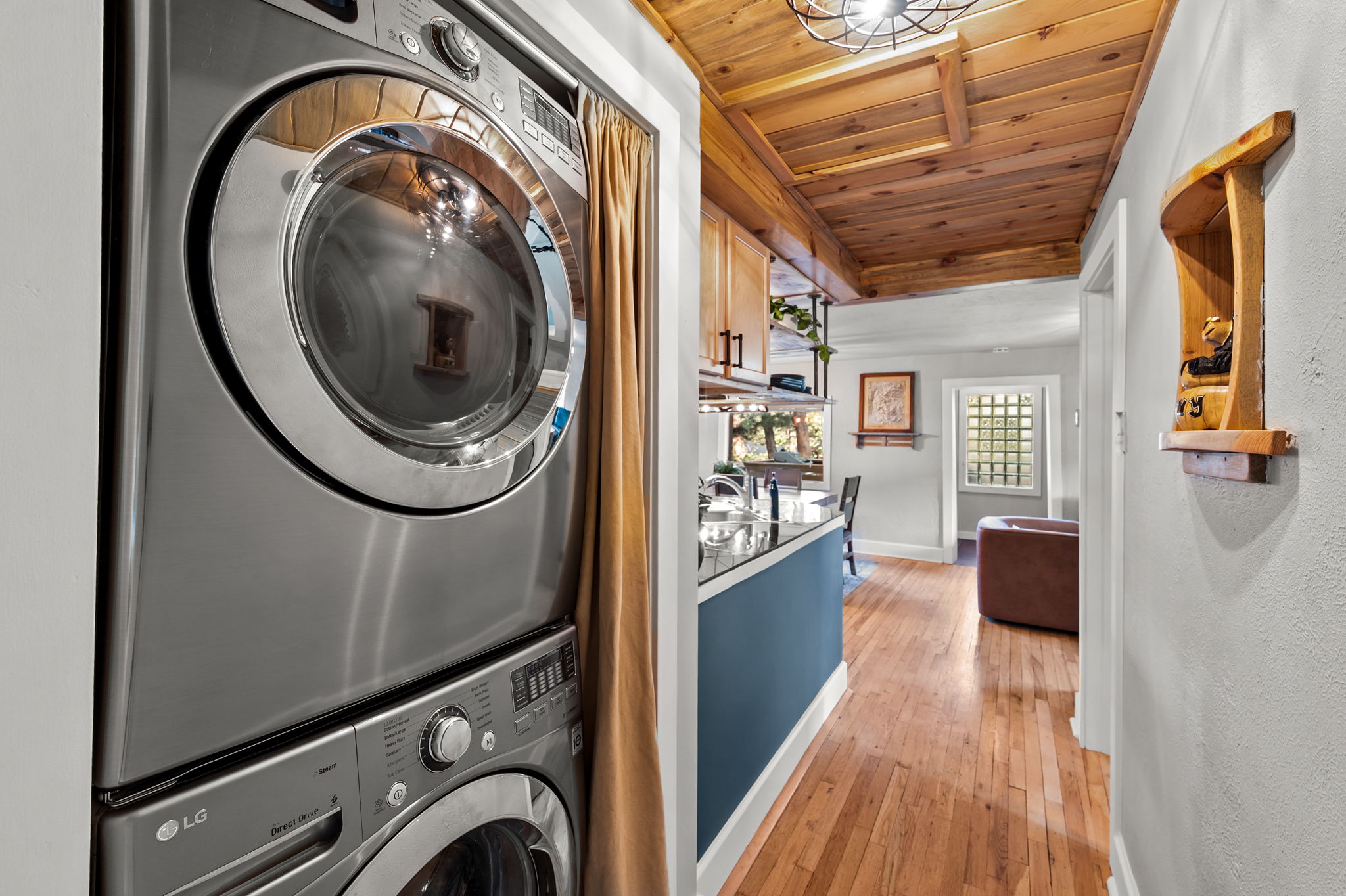 Keep things fresh with in-home laundry during your stay.