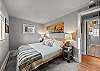 Your private retreat—king bed, soft linens, and a Smart TV for laid-back evenings.