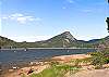 Lake Estes — a beautiful reservoir with stunning mountain views, great for fishing, kayaking, paddleboarding, and walking the surrounding trail.