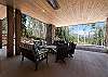 Covered outdoor space off the 2nd Living Space/Game Room

Ping Pong, Hot Tub and outdoor seating