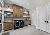 The large laundry room has you covered for extended stays and active adventures.