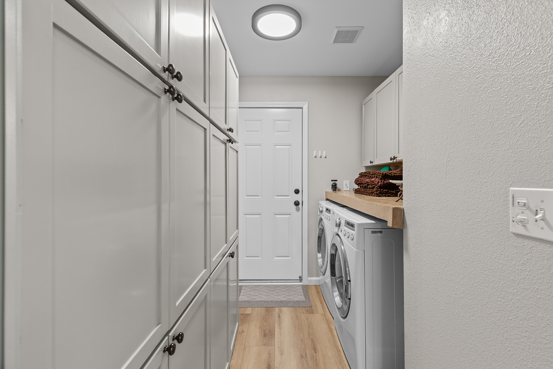 Keep things fresh with in-home laundry during your stay.