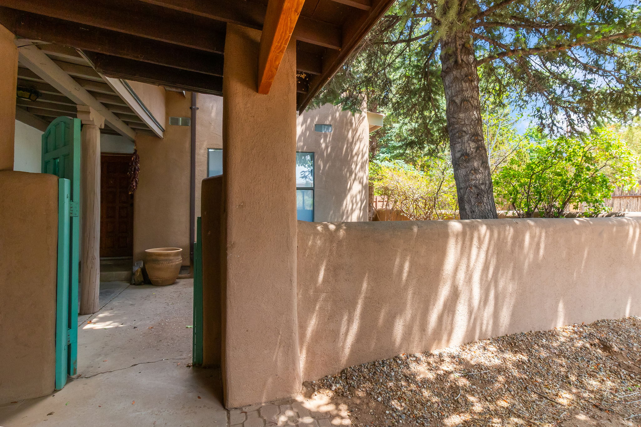 Classic Santa Fe style home. 