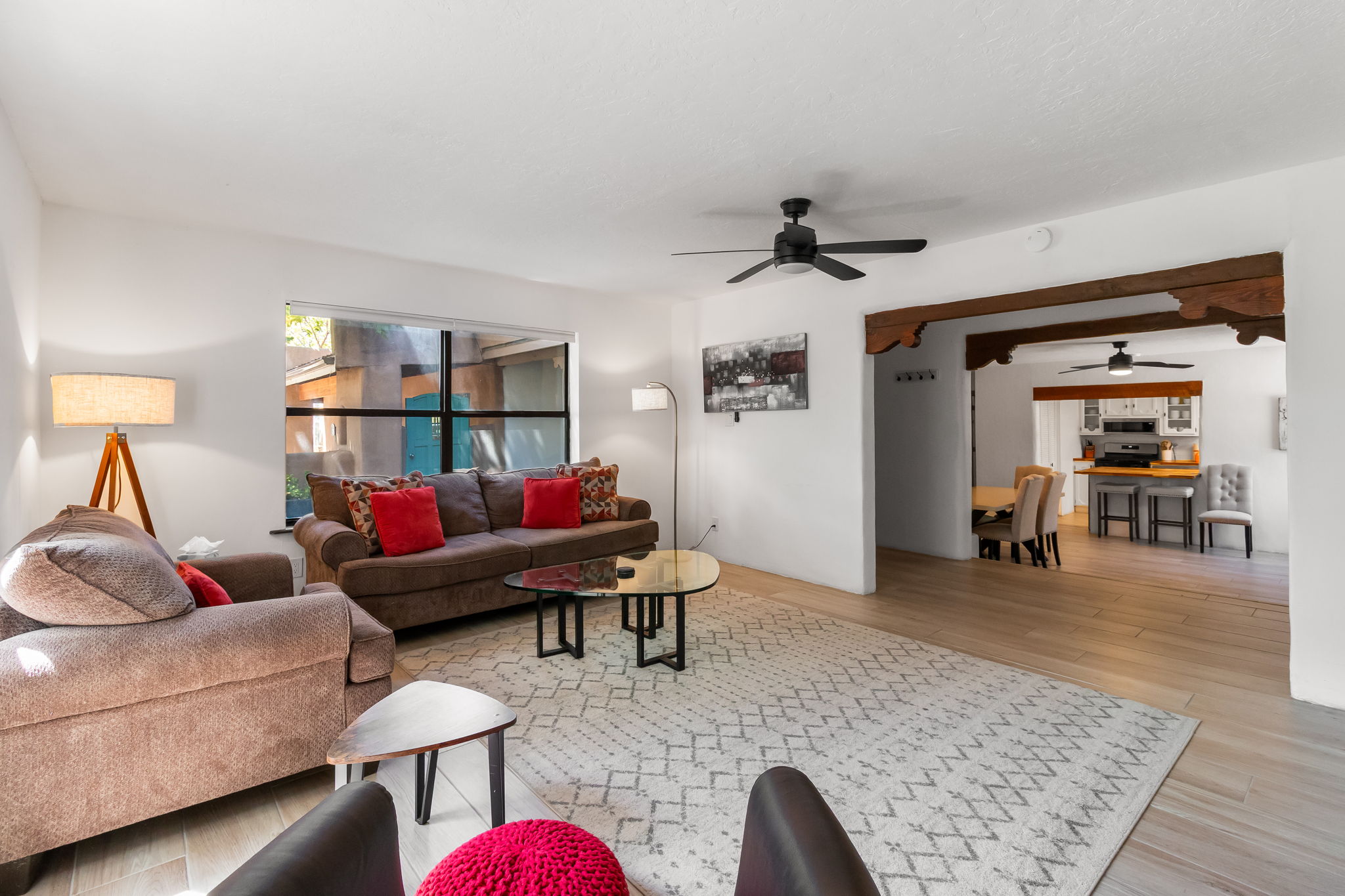 Spacious and inviting, the perfect spot to unwind after a day of adventure. 