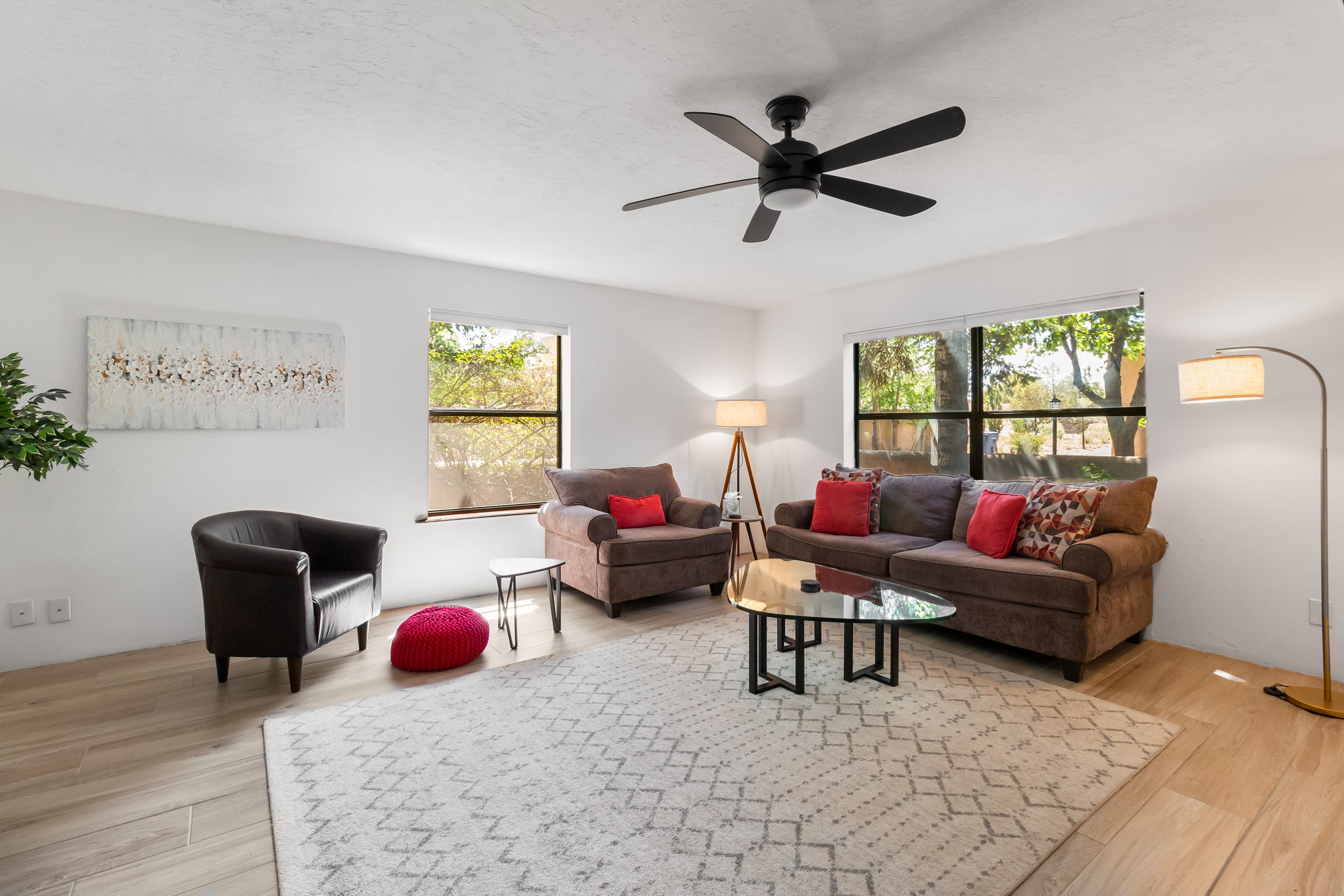 Spacious and inviting, the perfect spot to unwind after a day of adventure. 