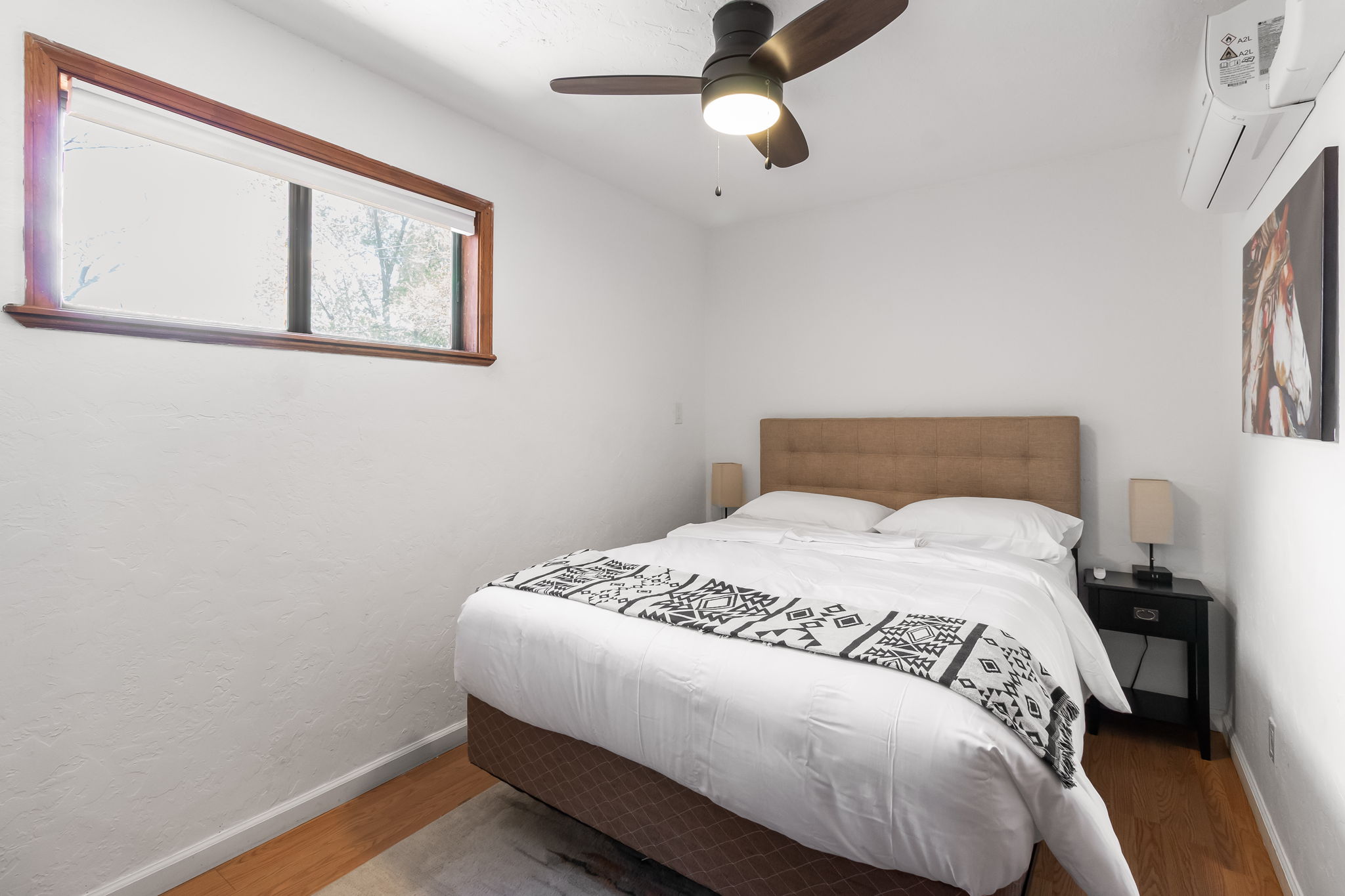 Queen Bedroom #2: Cosy queen bedroom designed for a restful night’s sleep.