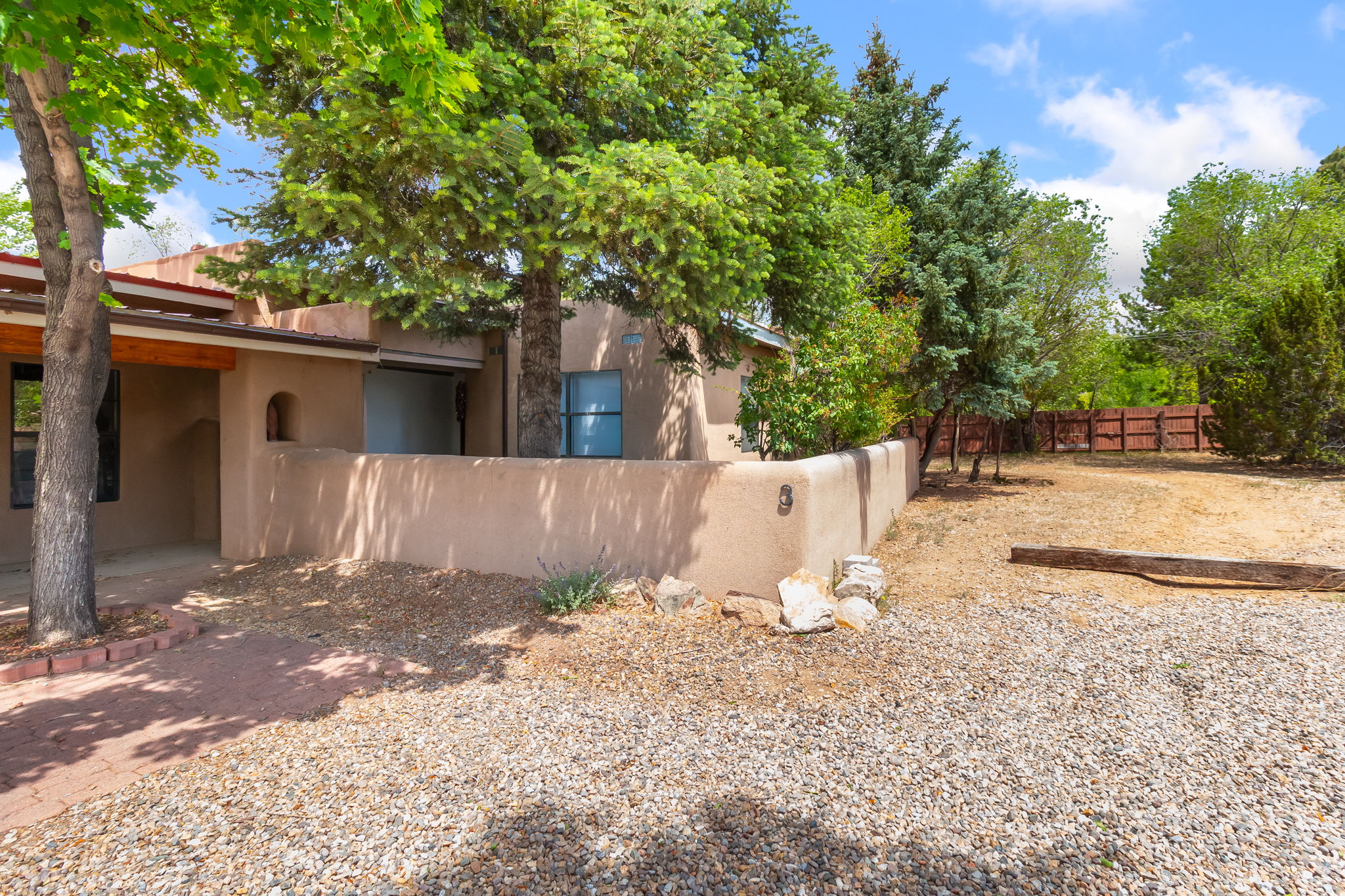 Classic Santa Fe style home. 