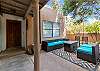 Enjoy morning coffee or evening conversations in the outdoor seating area.