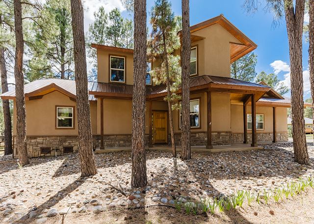 New Listing! Nestled in the Pines | Private Hot Tub | Walk to Trails