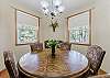 Enjoy meals together around a table that comfortably seats 6. 