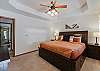 King Bed | Ensuite bath with double vanity, walk-in shower, soaking tub