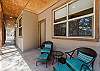 Relax on the patio. 