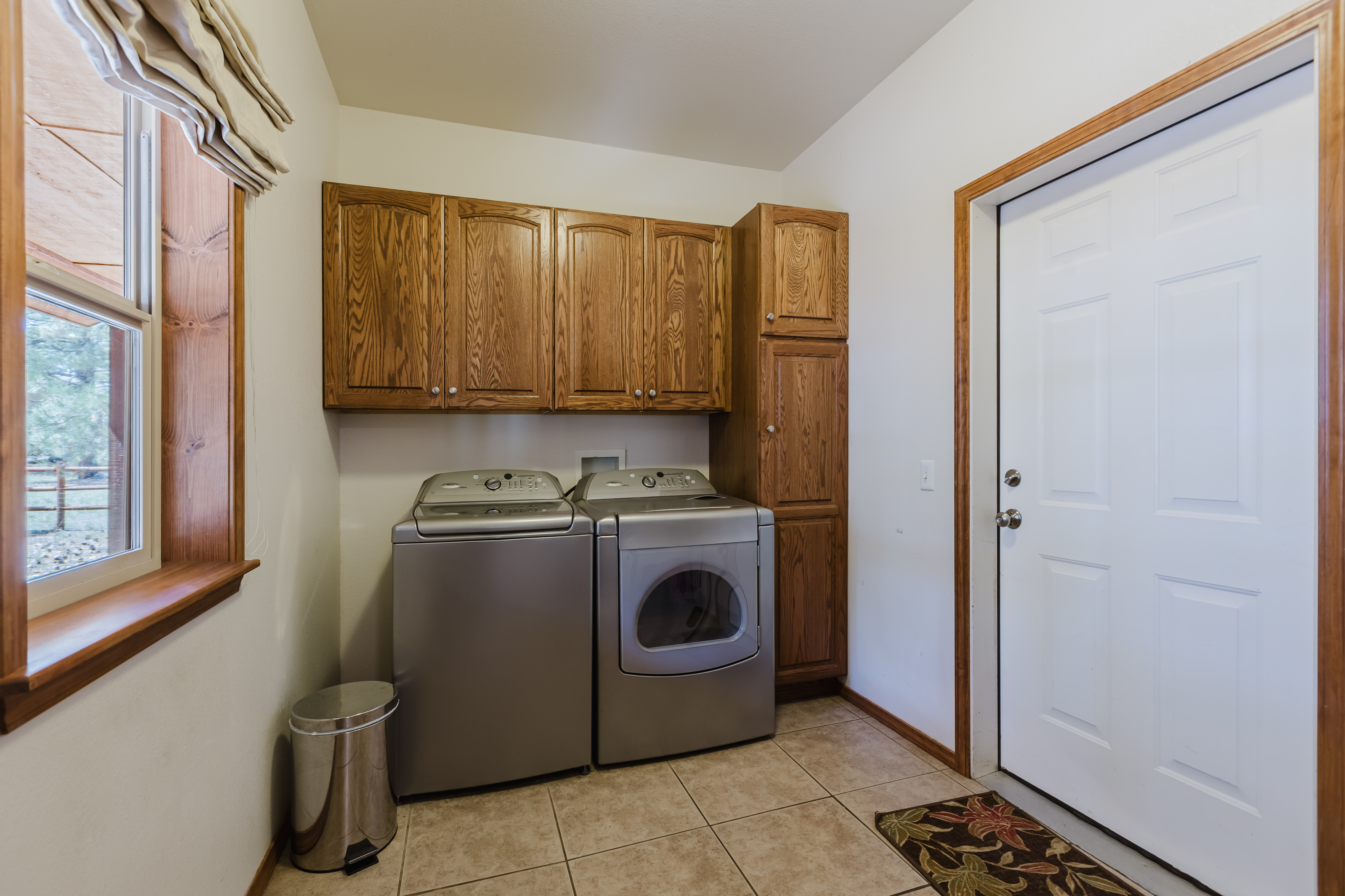 Laundry room.