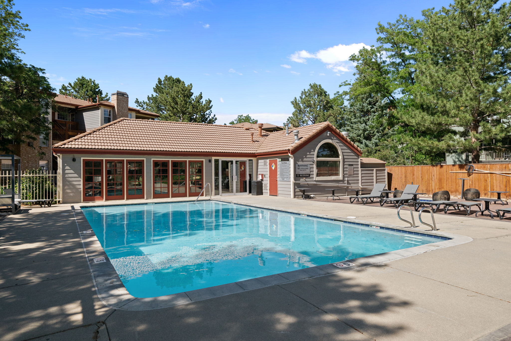 Community pool - The perfect spot to relax, reflect, and recharge.