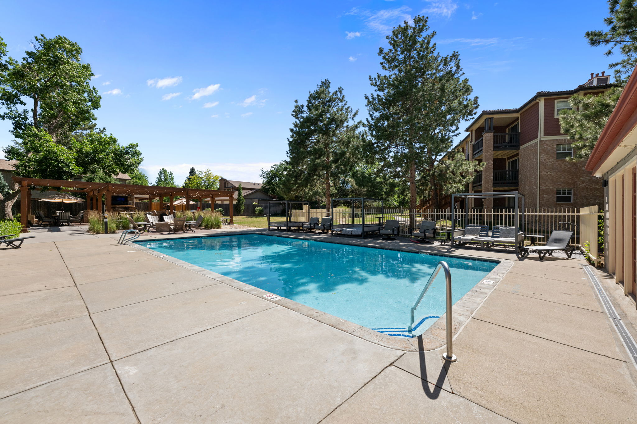 Community pool - The perfect spot to relax, reflect, and recharge.