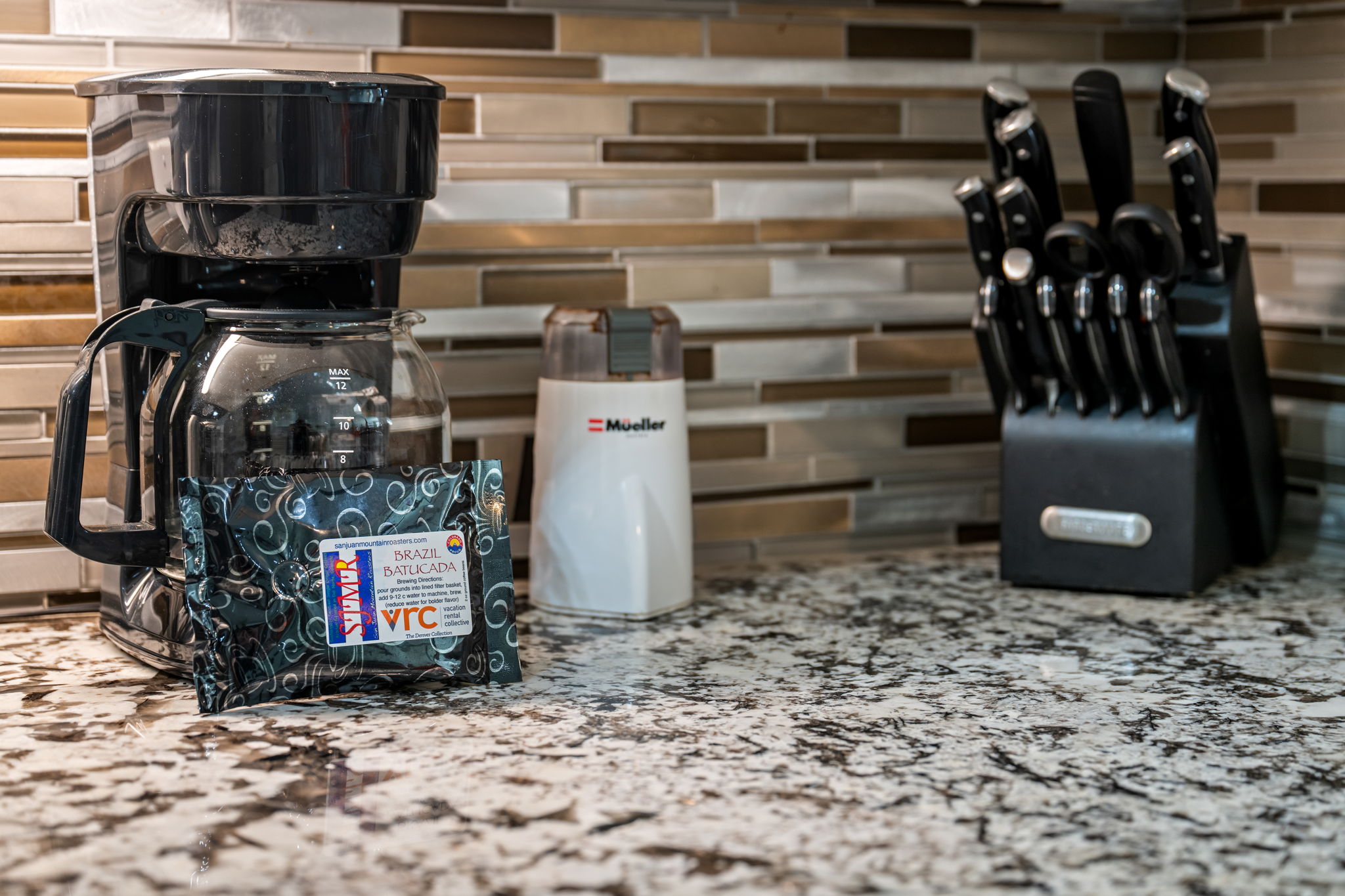 Complimentary coffee provided. 