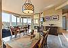 Enjoy meals together around a table that comfortably seats 6.