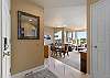 Views as you enter the condo. 