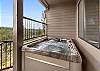 New deck and new hot tub with beautiful river views.