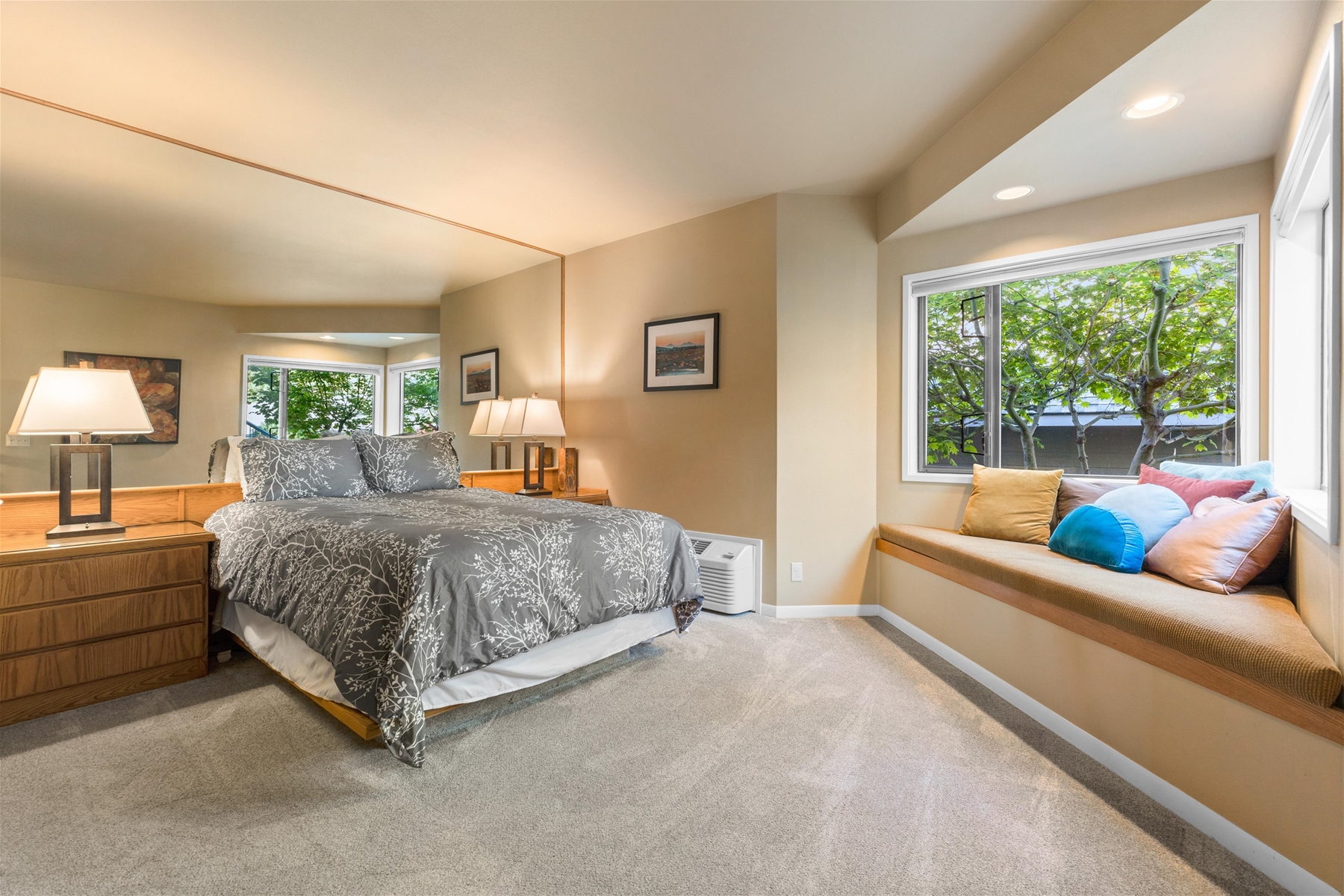 Relax and recharge in this cozy queen bedroom retreat.