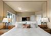 Our King main suite includes an ensuite bathroom and direct access to the new deck and hot tub!