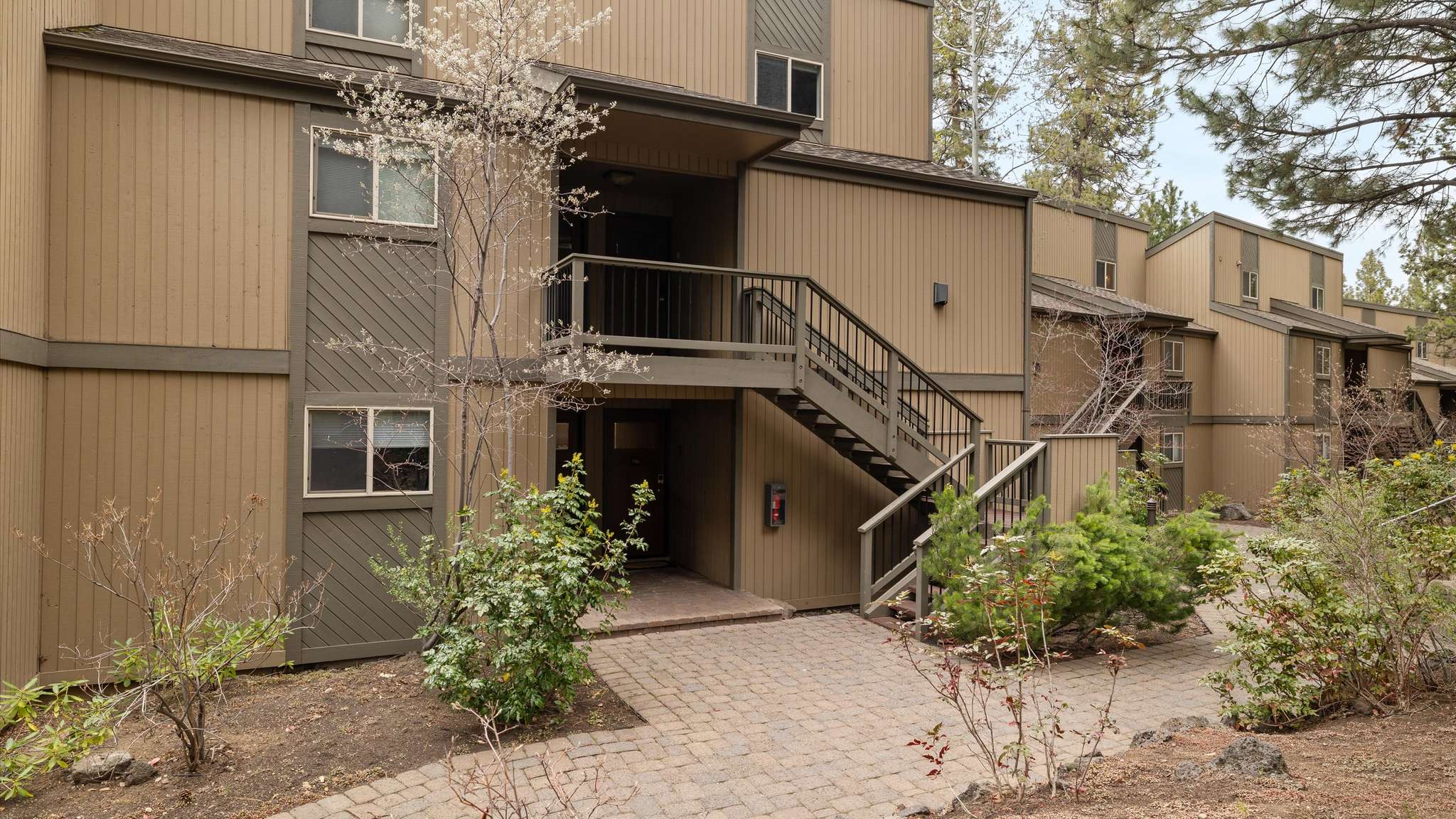 Exterior view of condo. 