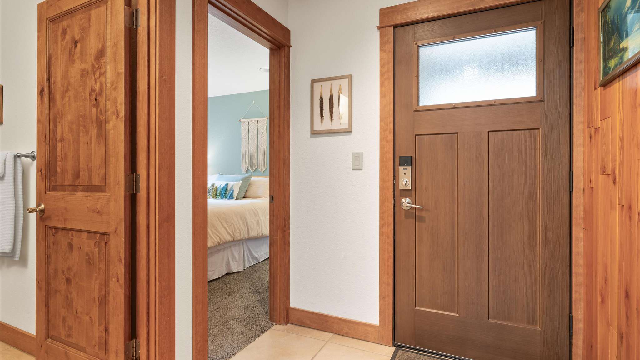Entry way to home. 