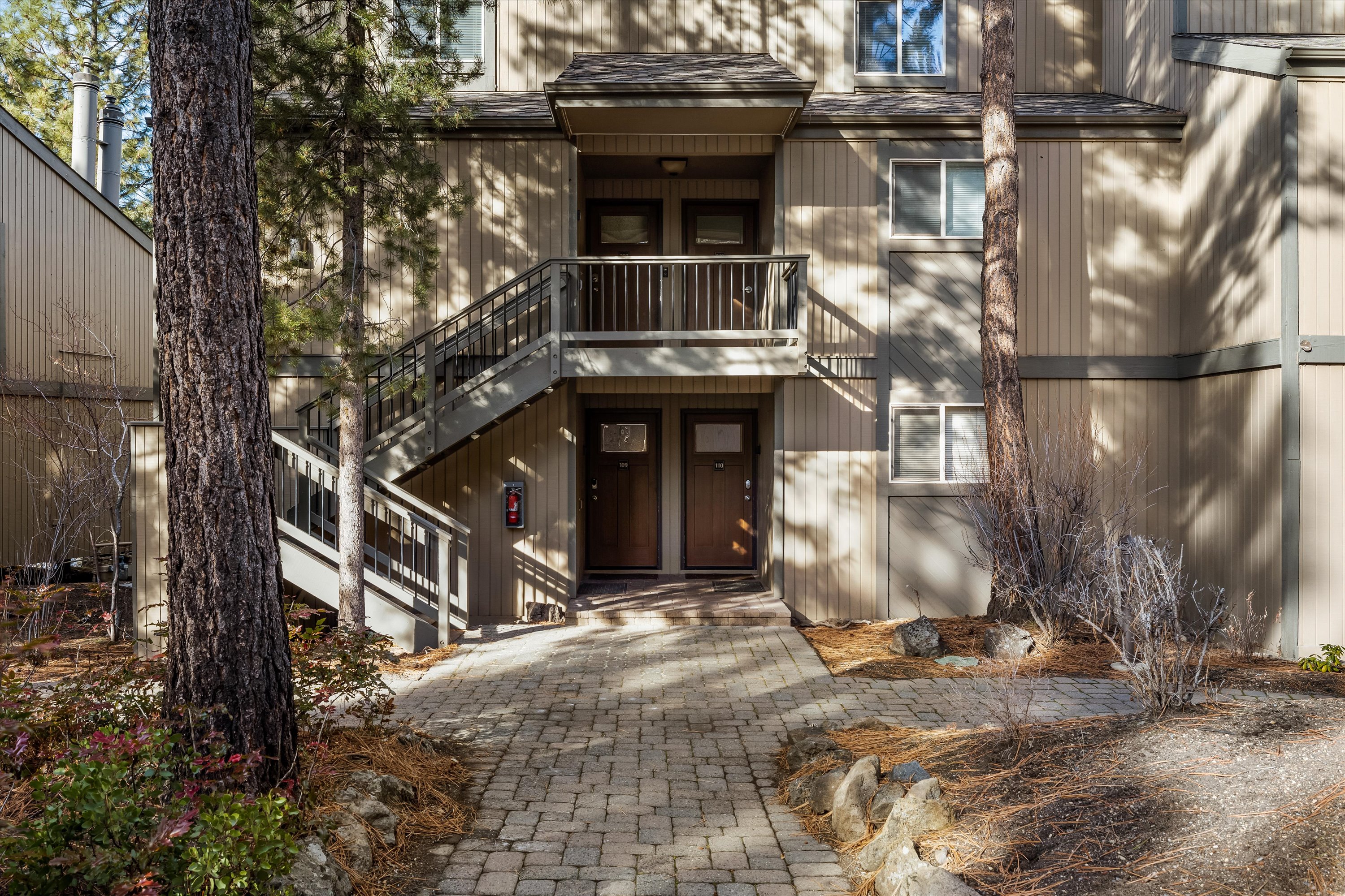 Exterior view of condo. 