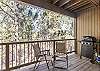 Enjoy sunrises and sunsets from the deck. 
