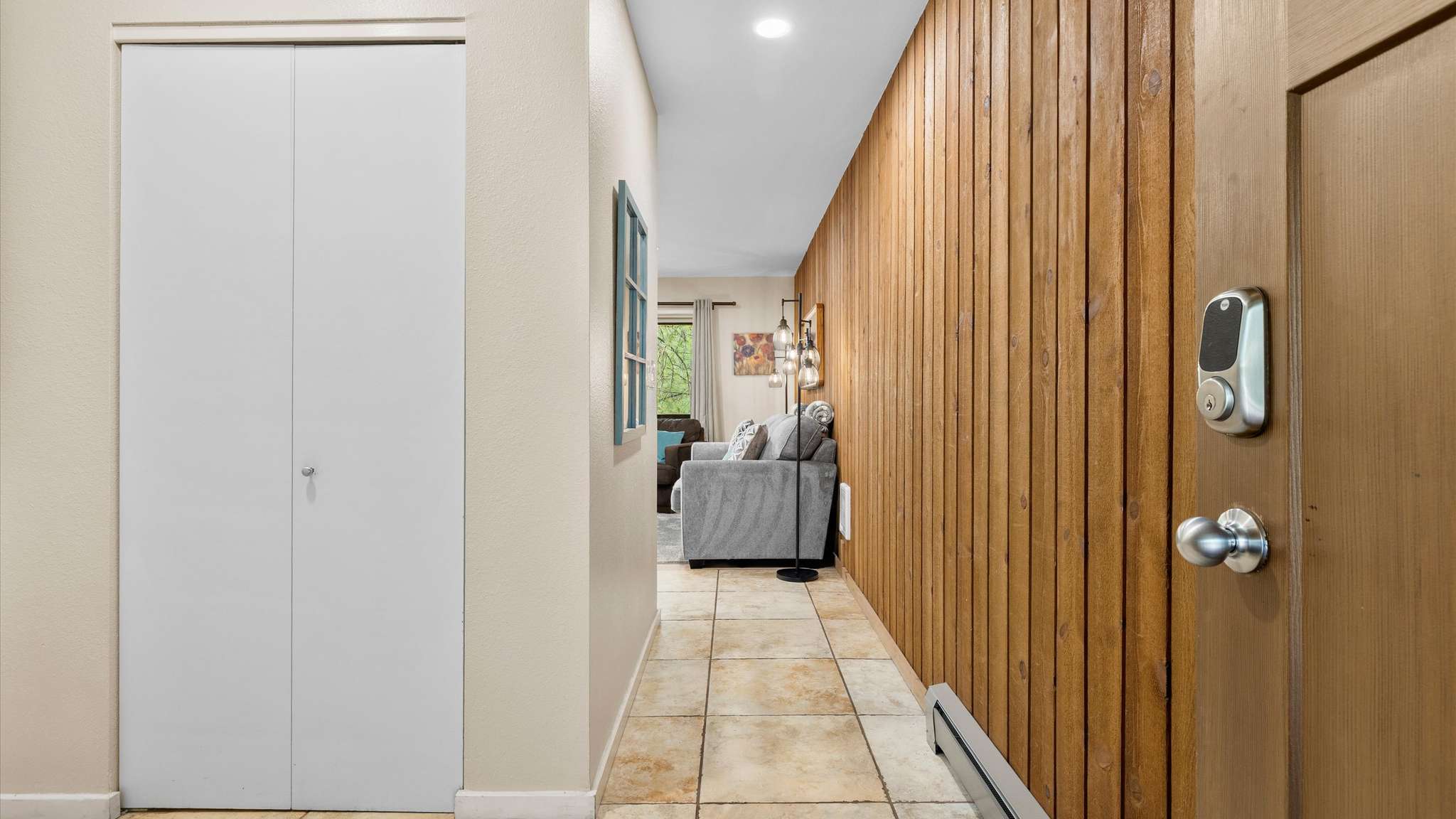 Entry way of home – closet space. 