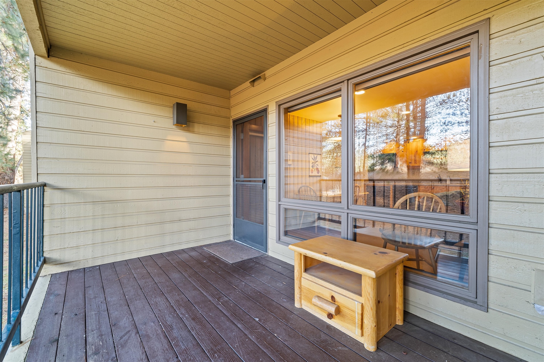 Condo balcony. 