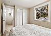 Queen guest bedroom (located upstairs).