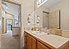 Upper level guest bathroom.