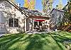 Pet friendly home with a fenced-in backyard.