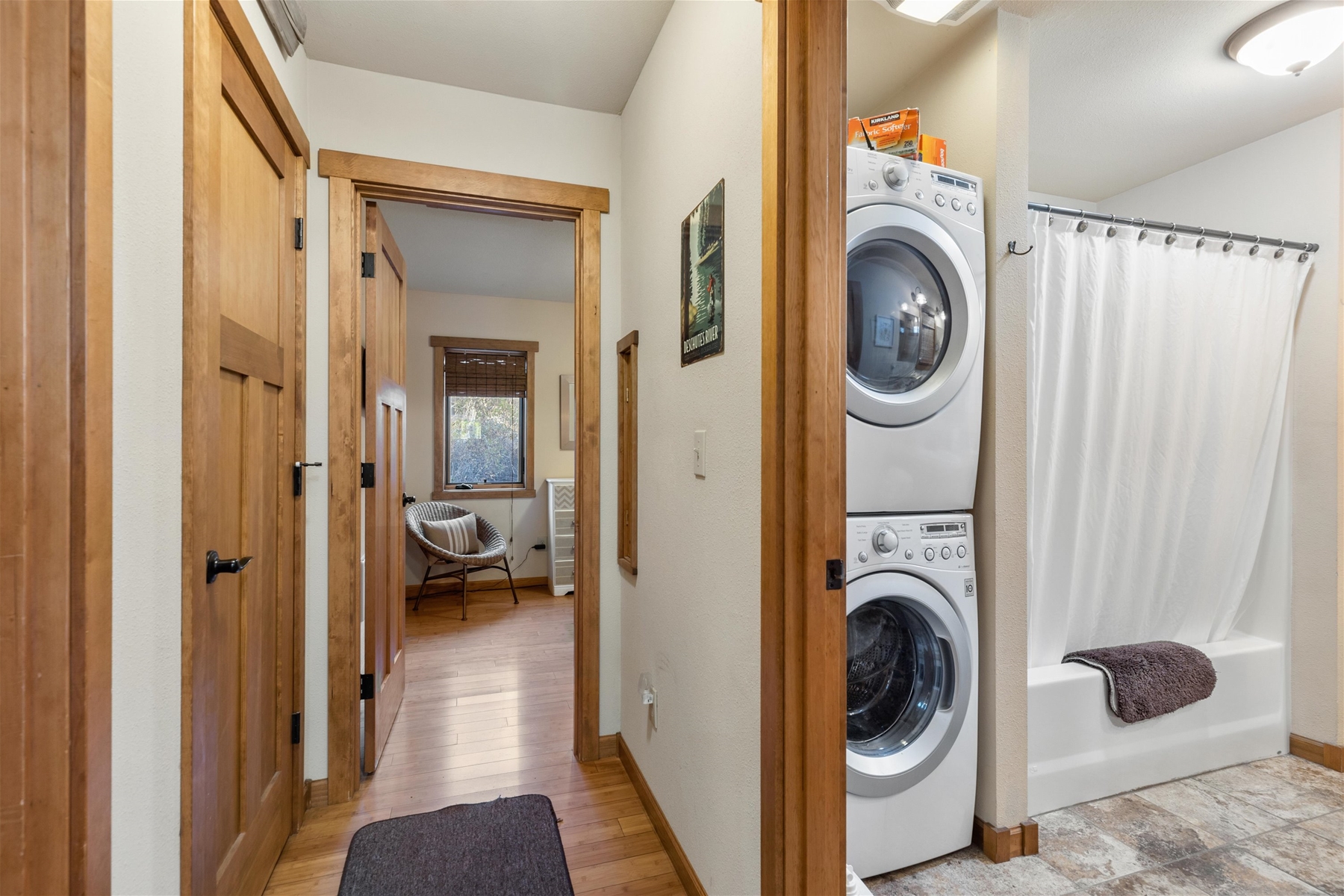 Keep things fresh with in-home laundry during your stay.