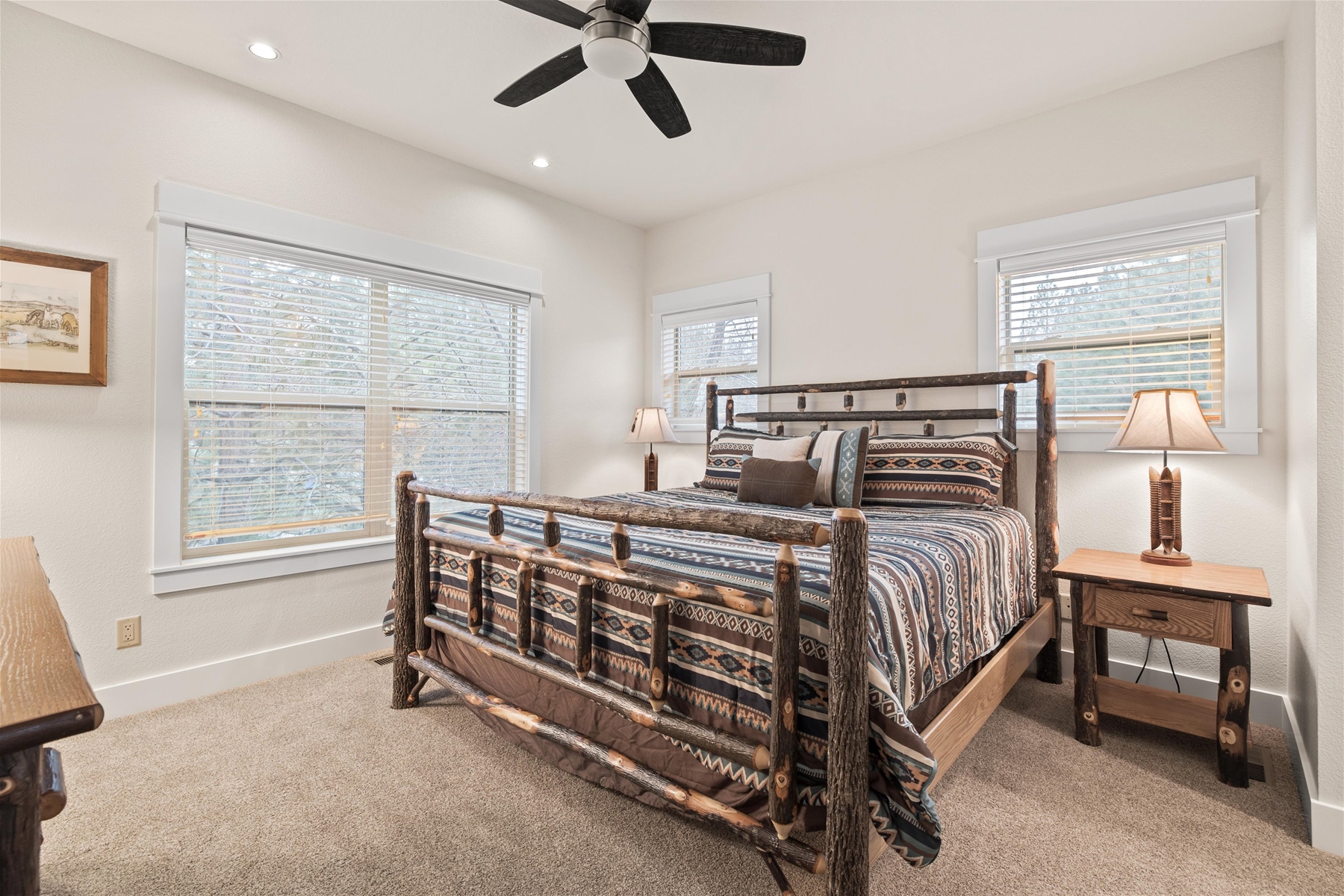 King guest room, upper level. 