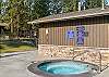 River Wild private community pool and hot tub. 